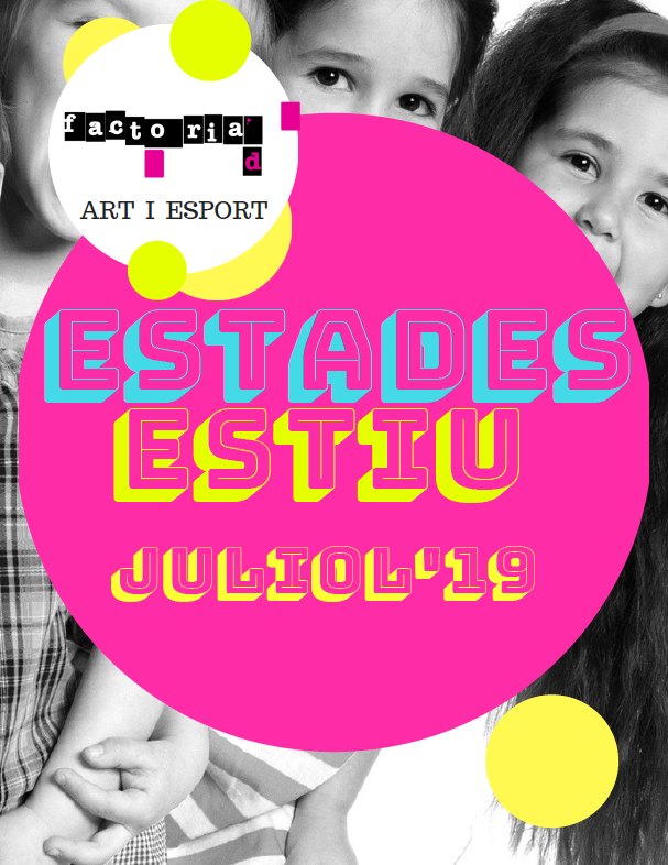 Presentem un Juliol ple de ball, coreografíes, tallers y molt ball per nens de 3 a 10 anys. Informa…